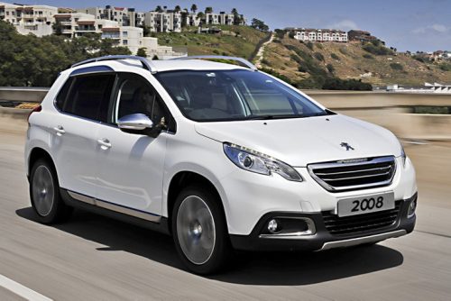 Szatuna Peugeot 2008 Szatuna légterelő szett első + hátsó ablakra, 4db 5 2014-2019