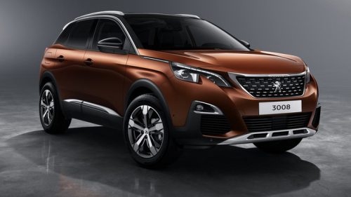 Szatuna Peugeot 3008 Szatuna légterelő szett első + hátsó ablakra, 4db} 5 2017-