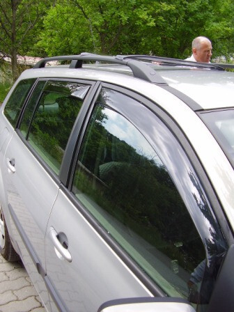 Szatuna Renault Megane Szatuna légterelő szett első+hátsó ablakra, 4 db 5 2003-2009