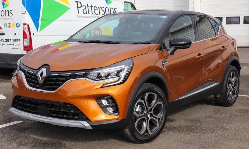 Szatuna Renault Captur Szatuna légterelő szett első + hátsó ablakra, 4db} 5 2020-