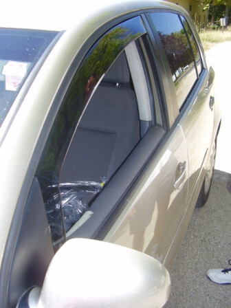 Szatuna Volkswagen Golf V. Szatuna légterelő szett első+hátsó ablakra, 4 db 5 2004-2008