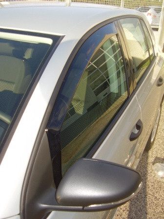 Szatuna Volkswagen Golf VI. Szatuna légterelő szett első+hátsó ablakra, 4 db 5 2008-2013