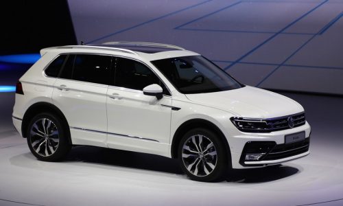 Szatuna Volkswagen Tiguan Szatuna légterelő szett első + hátsó ablakra, 4db} 5 2016-2024