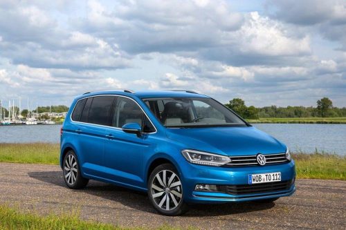 Szatuna Volkswagen Touran Szatuna légterelő szett első + hátsó ablakra, 4db} 5 2015-