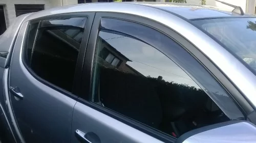 Szatuna Mitsubishi L 200 Szatuna légterelő szett első+hátsó ablakra, 4 db 4 2006-2015