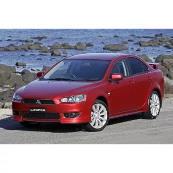   Szatuna Mitsubishi Lancer Szatuna légterelő szett első+hátsó ablakra, 4 db 4-5 2007-