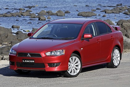 Szatuna Mitsubishi Lancer Szatuna légterelő szett első + hátsó ablakra, 4db 4-5 2007-