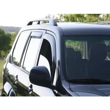   Szatuna Toyota Land Cruiser J120 Szatuna légterelő szett első+hátsó ablakra, 4 db 5 2003-2009