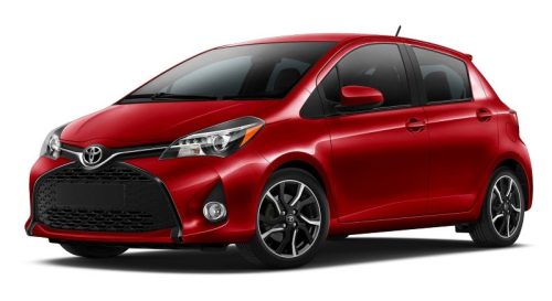 Szatuna Toyota Yaris Szatuna légterelő szett első + hátsó ablakra, 4db} 5 2011-2020