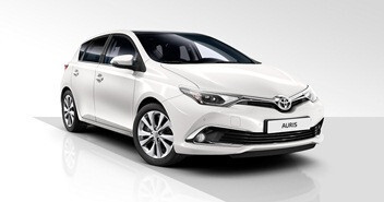 Szatuna Toyota Auris Szatuna légterelő szett első + hátsó ablakra, 4db 5 2013-