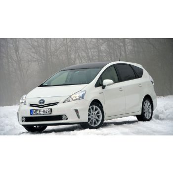   Szatuna Toyota Prius Plus Szatuna légterelő szett első + hátsó ablakra, 4db 5 2013-