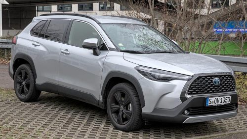 Szatuna Toyota Corolla Cross Szatuna légterelő szett első + hátsó ablakra, 4db 5 2023-