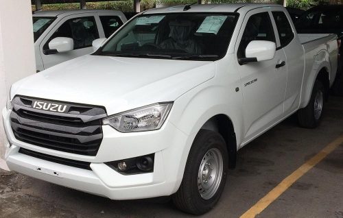 Szatuna Isuzu D-max Szatuna légterelő szett első + hátsó ablakra, 4db} 4 2021-