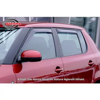   Szatuna Honda Civic Szatuna légterelő szett első+hátsó ablakra, 4 db 5 2011-2017