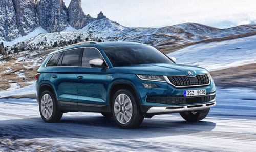 Szatuna Škoda Kodiaq Szatuna légterelő szett első + hátsó ablakra, 4db 5 2017-