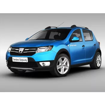   Szatuna Dacia Sandero Stepway Szatuna légterelő szett első+hátsó ablakra, 4 db 5 2012-2020