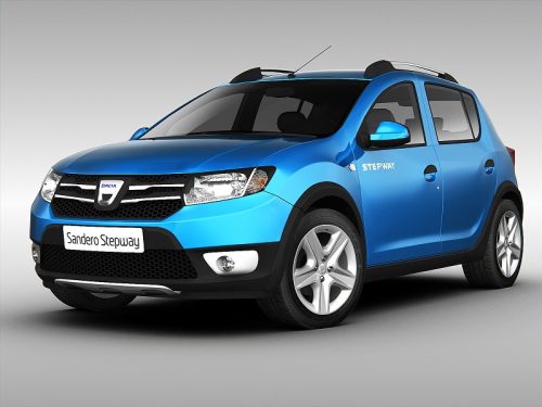 Szatuna Dacia Sandero Stepway Szatuna légterelő szett első + hátsó ablakra, 4db} 5 2012-2020