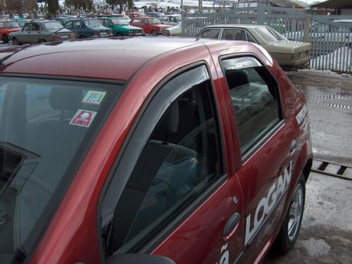 Szatuna Dacia Logan Szatuna légterelő szett első+hátsó ablakra, 4 db 4 2004-2012