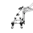 Thule Lift V16 12V elektromos Motor KERÉKPÁRTARTÓ 2 db k.párhoz , motor-lift