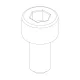 Thule csavar mc6s m6x12 (31305)