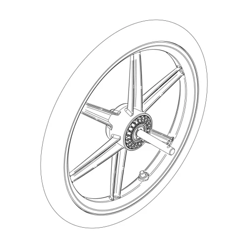 Thule Active Kid hátsó kerék 16" (40192427)