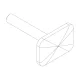Thule adapter csavar m6x40 564,568 (50236)
