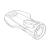 Thule plastic kulcs 2b 943 (50281)