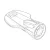 Thule plastic kulcs 2e 943 (50284)