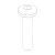 Thule csavar k6s m8x40 mm (50603)