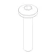 Thule csavar k6s m8x40 mm (50603)