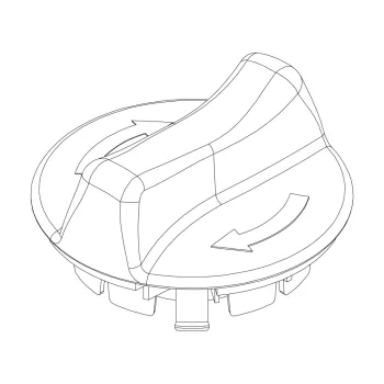 Thule racsni fedél (591) (50789)