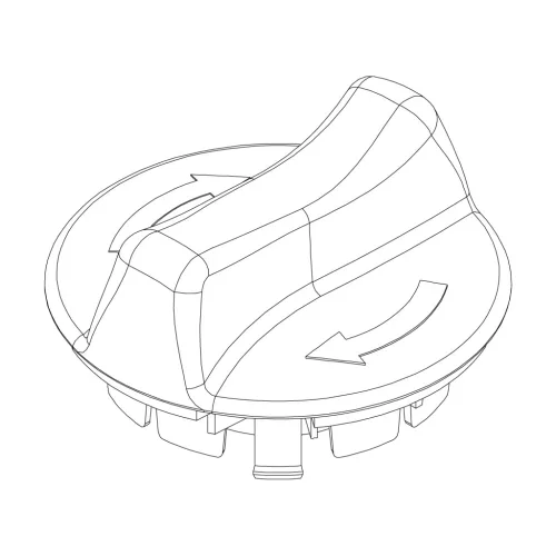 Thule racsni fedél (591) (50789)