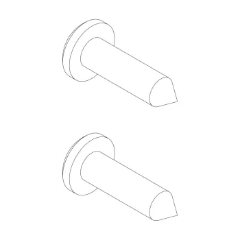 Thule zárókupak csavar pár 9708,970,968,9104 (50900)