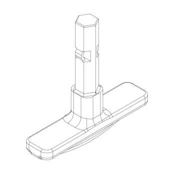 Thule imbusz kulcs adapter 754002 (52309)