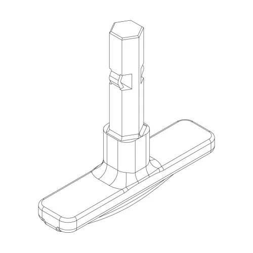 Thule imbusz kulcs adapter 754002 (52309)