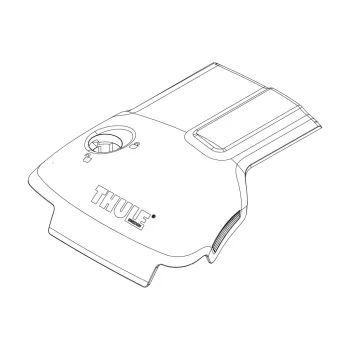 Thule wingbar edge láb fedél jobb (52314)