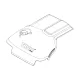 Thule wingbar edge láb fedél jobb (52314)