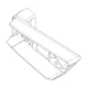 Thule lámpa keret l ef 931/932 (52370)