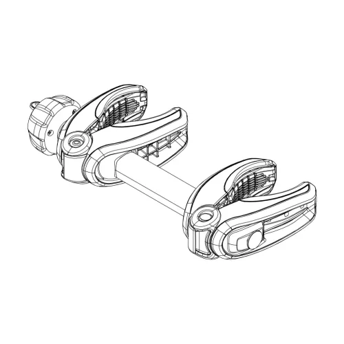 Thule tartókar + zár+2kulcs (52418)