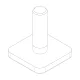 Thule t-profil csavar m6x20 (52526)