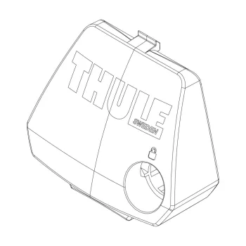 Thule evo raised rail- első fedél 7104 (52985)