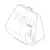 Thule evo raised rail- első fedél 7104 (52985)