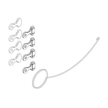 Thule gumi rugó alkatrész kit vc, epos (54185)