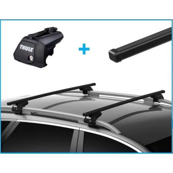   Thule SquareBar new fekete acél tetőkorlátos tetőcsomagtartó (7104 712400)