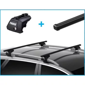   Thule SquareBar new fekete acél tetőkorlátos tetőcsomagtartó (7104 712500)