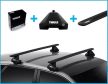 Thule Wingbar Evo fekete alu normál tetős tetőcsomagtartó (7105 7113B 5101)
