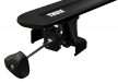Thule SquareBar new fekete acél fixpontos tetőcsomagtartó (7107 712200 7044)