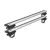 Thule WingBar Evo tetőcsomagtartó tetőkorlátos autókhoz, 150 cm (710800_711500)