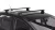 Thule Squarebar acél tetőcsomagtartó fixpontos autókhoz (751_712100_3025)