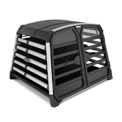 Thule kutyaszállító box allax double l compact 87-93 x 96 x 69 cm (770024)